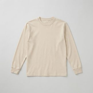 Everyday Ecru Slub Jersey Long-Sleeve Tee
