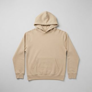 Gift Sand Brushed Fleece Pocket Hoodie